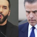 Bukele responde con sarcasmo a Hunter Biden: “¿Está inhalando leche en polvo?”