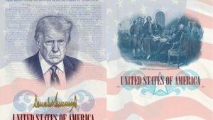 Departamento de Estado emitirá una edición limitada de pasaportes con el rostro de Donald Trump